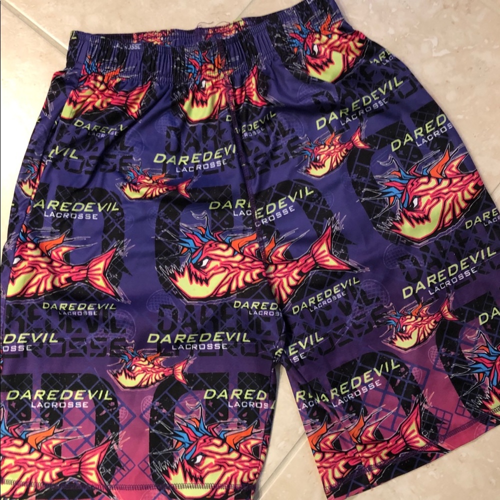 Daredevil Lacrosse Shorts Youth XL